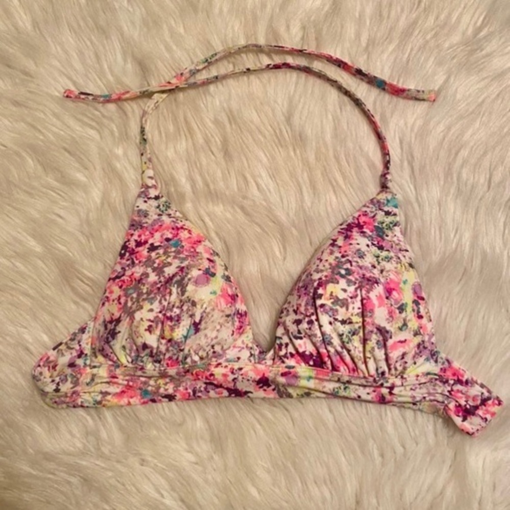 Victoria’s Secret Bikini Top Womens Size Medium Multicolored‎ Swimsuit Swimwear